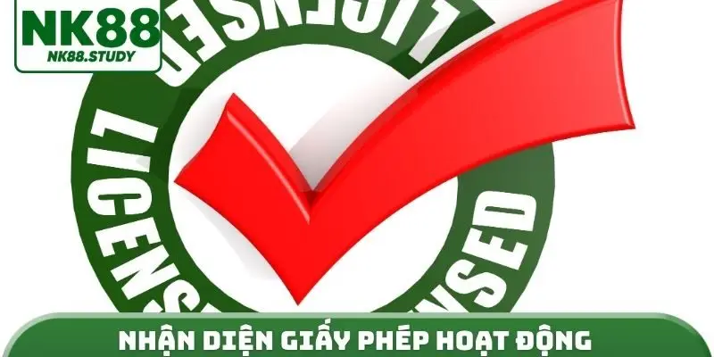 Nhận diện giấy phép hoạt động